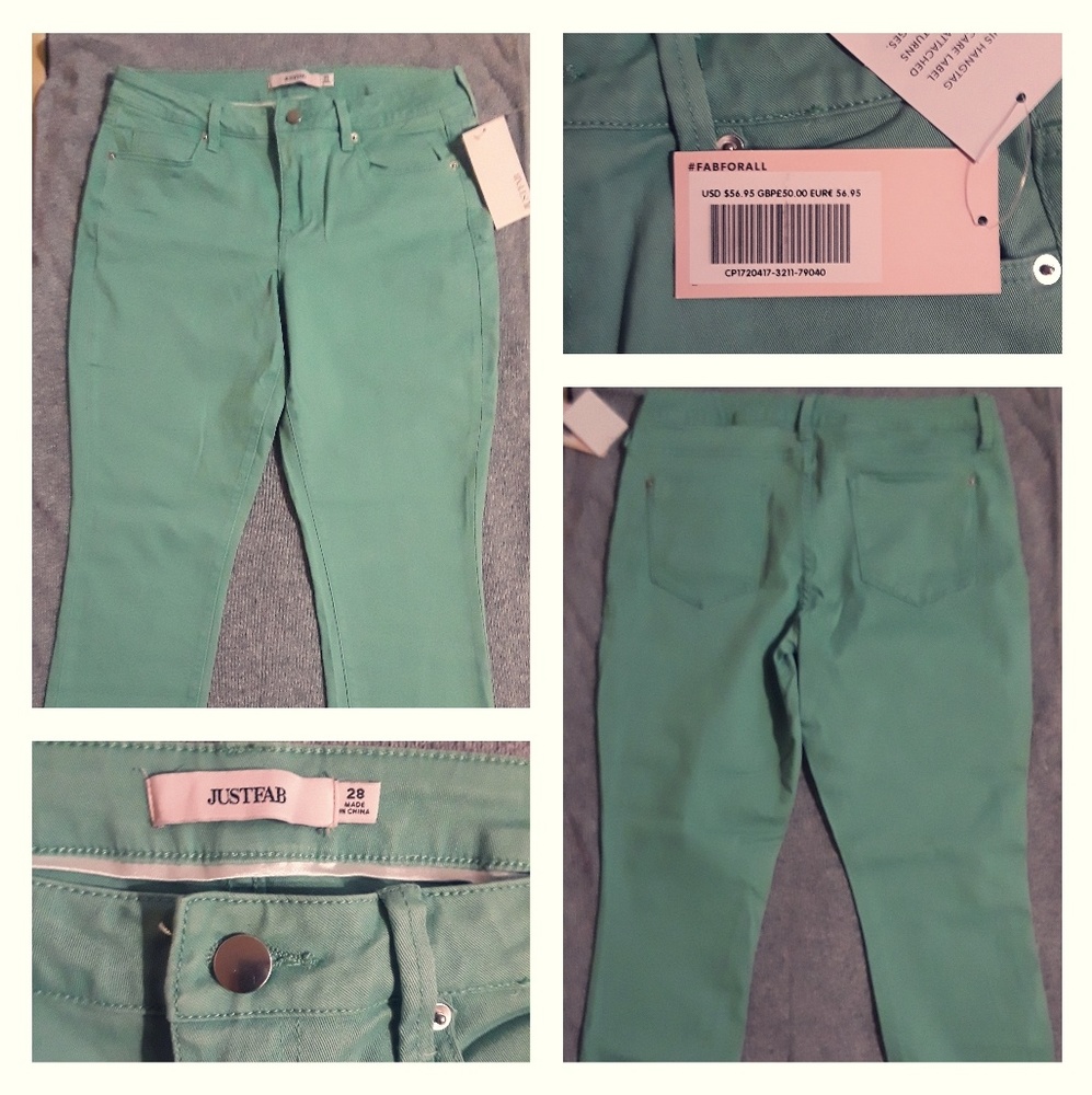 Brand new, with tags on, never worn. Size 28.
